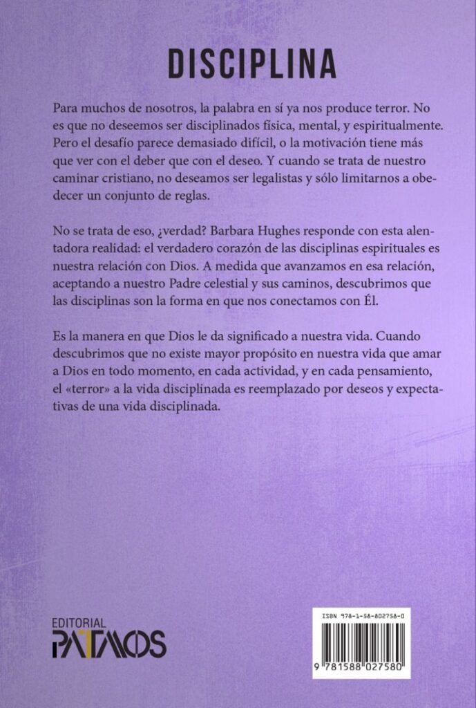 Parte de atrás Las disciplinas de una mujer piadosa