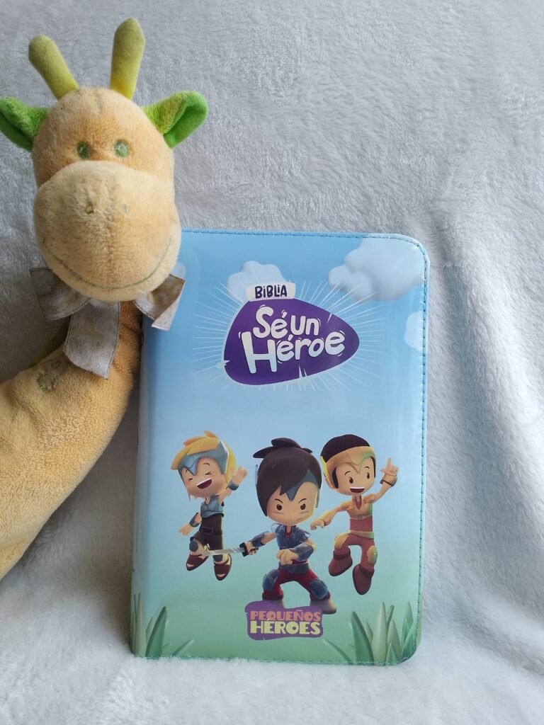 Biblia Se Un Héroe Para Niño portada